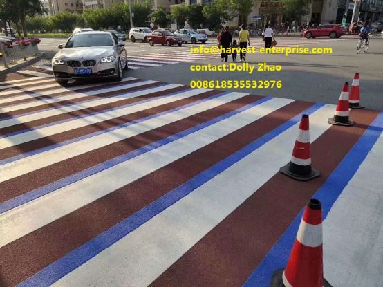 Dezvoltarea și aplicarea suprafețelor antiderapante colorate