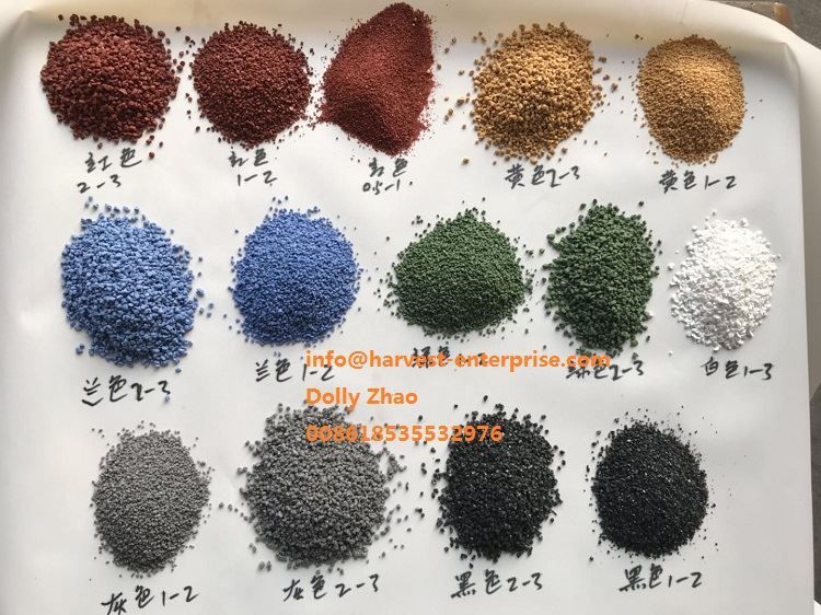 Cum să distingem între piatra colorată și particulele de ceramică